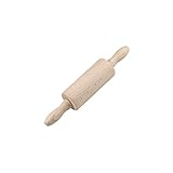 Zenker Teigrolle Mini – Hochwertige Backrolle aus Buchenholz, 230x45x45 mm, Perfekt für Backliebhaber, 2 Jahre Garantie