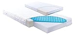 Babymatratze 60x120 cm – Orthopädische Kaltschaummatratze Sleepyshop24 – atmungsaktiv, antiallergisch, waschbarer Bezug – Babybett Matratze für Neugeborene & Kleinkinder