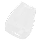 Kisangel Micro Landscape DIY Glasvase Transparent für Tischdeko Glaszylinder mit Glatter Oberfläche Leichtes Langlebiges Pflanzgefäß für Terrarien und Hydroponik Kompakte für Büro und