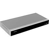 Panasonic DMR-BCT765AG Blu-Ray Player und Recorder mit Twin HD DVB-C Tuner, 500 GB Festplatte, 4K Upscaling, Ultra HD, Simultanaufnahme, Smart Ready, Silber