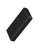 Xiaomi Mi 50W Power Bank 20000 mAh, Powerbank Klein mit hoher Kapazität mit Type-C Output and Inputs and 2 USB Output, Externe Handyakkus Kompatibel mit Laptops Charging, Schwarz