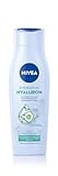 NIVEA Hydration Hyaluron Feuchtigkeits-Shampoo, Haarpflege für trockenes Haar mit Hyaluron, veganes Haarshampoo ohne Silikone für natürlichen Glanz (250 ml)