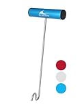 BLUEWING Angelhakenentferner, Edelstahl, 61 cm, für Salzwasser De Big Game Heavy Duty De Twist Resistance Design, Blau