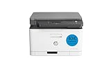HP Color Laser 178nwg Multifunktions-Farblaserdrucker (Drucker, Scanner, Kopierer, WLAN, Airprint), weiß-grau,Drucken+Kopieren+Scannen