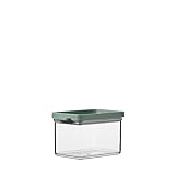 Mepal - Aufbewahrungsbox Omnia - Vorratsdose mit Deckel für Trockene Lebensmittel - Küchenaufbewahrung & Organisation - Frischebox stapelbar & luftdicht - Spülmaschinenfest - 700 ml - Nordic sage