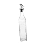 Hemobllo Kleine Ölfläschchen Olivenöl-sprühflasche Ölauslauf Ölspenderflasche Flasche Küchenöl Olivenöl-quetschflasche Öl-tropfflasche Speiseöl-sprühflasche Glas Transparent