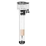 MiOYOOW Aquarium Protein Abschäumer Zylindrisch Acryl Eiweißabschäumer Aquarium Interner Wassertankfilter für Salzwasseraquarien