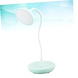 NUOBESTY Augenschutz LED Leselampe mit Drehung USB Wiederaufladbare Buchlampe Energiesparendes Home Light für Lernen und Lesen Praktische Nachttischlampe Blau