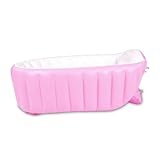 LRXIYODE Aufblasbare Babydusche Babybadewanne Verdicken Aufblasbarer Pool Aufblasbarer Babypool Zum Rosa