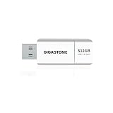 Gigastone Z60 512GB USB 3.2 Gen1 Flash Drive, R/W 120/80MB/s Ultra High Speed Pen Drive, Capless Retractable Design Thumb Drive, USB 2.0 / USB 3.0 / USB 3.1 Interface Compatible