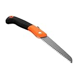 Toyvian Faltbare Gartensäge für Hausgebrauch Tragbare Handsäge mit Schlaggehärteten für Gartenarbeit und Holzbearbeitung Leicht Langlebig und Einfach zu Bedienen