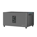 MARSTEK JUPITER C Plus, 2.56kWh Balkonkraftwerk mit Speicher, 4 MPPT 2400W Solareingang, All-in-One Stromspeicher mit Mikroinverter, bis zu 10.24kWh Kapazität, IP65, 6000 Ladezyklen, Plug&Play
