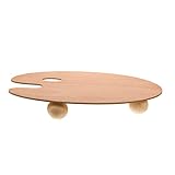 KONTONTY Aufbewahrungstablett Aus Holz Eleganter Schreibtisch-Organizer Für Küchenutensilien Teesets Snackhalter Anlässe