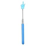 Aoveew Retractable Teaching Pointers Flexibility Stainless Steel Children Finger Reading Stick Point Telescopic Hand Pointer