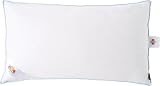 BZ Luxury Bettkissen 40 x 70 cm aus Gänsedaunen, 100 % Baumwolle, hypoallergenes Anti-Milbenkissen, Kopfkissen 1.200 g, hochwertige Daunen mit NASA-Outlast-Technologie, temperaturregulierend