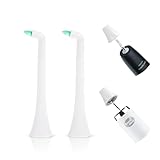 Interdental Ersatzbürsten Zahnbürstenköpfe Kompatibel mit Philips Sonicare und Dontodent Click-on Bürstenkopfsystem Set 2 Stück für Zahnzwischenräume