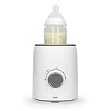 Alecto BW600 Flaschenwärmer baby Sterilisator für Babyflaschen - Babynahrungsheizung und BPA-freier Fläschchenwärmer - Babykostwärmer Weiß