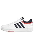 adidas Herren Hoops 3.0 Low Classic Vintage Shoes Schuhe, Cloud White/Legend Ink/Vivid Red, 46 EU