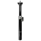 XLC SP-T10 All MTN Teleskopsattelstütze, Unisex Erwachsene, Schwarz, 305mm - Hochwertige & Verstellbare Sattelstütze für Komfort und Leistung