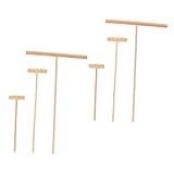 BESPORTBLE 2Sätze Sandtisch Zubehör Mit Zahn Und Zahn Mini Rake Für Sandspiel Und Mikro Landschaftsdekoration Büro Mini Rechen Für Kreative Sandkasten Gestaltung