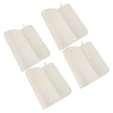 BESTonZON 4 Stück Saunamatten Für Heiße Quellen Saunaraumkissen Tragbare Wärmedämmmatte Sauna Wärmedämmmatte Spa Wärmedämmmatte Saunamatte Für Badehaus Spa Saunakissen Weißer Filz