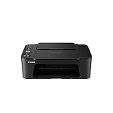 Canon Farbtintenstrahldrucker PIXMA TS3450 Multifunktionsgerät DIN A4 (Scanner, Kopierer, Drucker, 4800 x 1200 DPI, LCD, WLAN, USB, Apple AirPrint, PIXMA Cloud Link, Duplexdruck), schwarz, 1