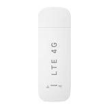 HOSAYA Tragbarer WiFi 4G WiFi Router mit SIM-Kartenslot LTE USB WiFi Modem High Speed Portable Travel Hotspot Mini Router Entsperrt 4G Dongle Plug and Play für Autos für Powerbank für Reisen
