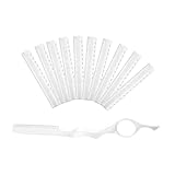 CALLARON 1 Satz messer zum ausdünnen der haare Männer Rasierklingen Rasierer barber shaver barber tools stoffschere Rasiermesser schneiden Haar dünner Rostfreier Stahl Silver