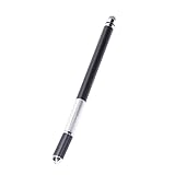 CAXUSD Doppelstift für Telefon Pen für Tablet Stift für Tablet Stift für Laptops Stift für Handys Tablet stifte Bildschirmstifte Eingabestift Tablette kapazitiver Stift Disc-Stift Black