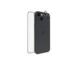 Tiger Glass Plus Pack Camera Ring + Hartglas recycelt iPhone 15 – Schutz für Bildschirm und Objektive, recyceltes Glas, robust 9H, Anti-Fingerabdruck, hohe Empfindlichkeit, einfache Anbringung,