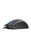 CORSAIR SABRE RGB PRO CHAMPION SERIES Kabelgebundene Ultra-Light FPS/MOBA Gaming Maus - 18.000 DPI - Ergonomisches Design - iCUE Kompatibel - PC, Mac, PS5, PS4, Xbox - Schwarz, ‎50 Watt