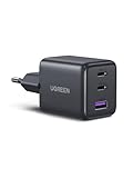 UGREEN USB C Ladegerät 30W 3-Port iPhone Adapter GaN II Netzteil PD Schnellladegerät Kompatibel mit iPhone 16, 16 Pro Max, 15, 14, 13, 12, iPad, Galaxy S24, S23, Pixel 9