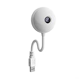 Alanmoship WiFi-Kamera, Haus-Sicherheitskamera mit 3 MP HD-Auflösung für Tuya und Smart Life-Anwendungen, Mehrbenutzer-Sharing für Nachtsicht für Haustiere, Hunde, Babys