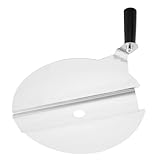 NOLITOY Edelstahl Popcornmaschinen Topfdeckel mit Griff Universeller Ersatz für Kommerzielle Popcornmaker Langlebig Einfache Montage Verbesserte Leistung und Vielseitigkeit
