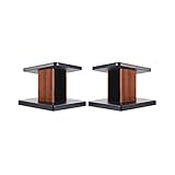 CWXKGL Sound-Ständer Sound Rack Holz Rack Floor Small Bücherregal Lautsprecher Rack Multimedia Rack Geeignet for Surround Sound und Bücherregal Audio-Ständer(Color:A,Size:15)