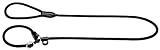 HUNTER FREESTYLE Retriever-Leine, mit integrierter Halsung, witterungsbeständig, 1,0 x 170 cm, schwarz