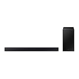 Samsung Soundbar HW-C430/ZF Serie C, 3 Lautsprecher, Subwoofer inklusive, 2.1-Kanal-Audio, Adaptive Sound Lite, Black 2023