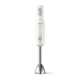 Philips Daily Collection ProMix Stabmixer, Intuitiv Einfach, Leistungsstark, 650 W, Ergonomisches Design, Spritzschutz für Messereinheit, Kunststoff/Metall (HR2534/00)