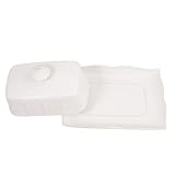 HOLIDYOYO Butterdose Schalter Stangenbrot Wächter Brotkasten Backen Gekühlt Butter-organizer Für Den Kühlschrank Butterschale Im Restaurant Butterspeicherbehälter Butterbehälter Keramik Weiß