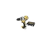 Dewalt 18V 3-Gang Akku-Bohrschrauber DCD991NT (3-Gang Vollmetallgetriebe, bürstenloser Motor, 11-stufiges Drehmomentmodul, LED, Zusatzhandgriff, T STAK Box, ohne Akku & Ladegerät)