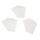 Angoily 3 Stück Teiliges Nachfüllpapier ohne Lose Einlagen für Tages Wochen und Monatsplaner Stabiles Papier für Büro Schule und Zuhause Kompatibel mit Ringbuchordnern