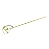 LOORGVEL Rührstab für Mörtel Robuster Schlammmixer Hochfestem für Bohrer für Maler und Trockenbauarbeiten Langlebig und Rostbeständig