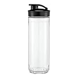WMF Kult X Mix & Go/Küchenminis Trinkflasche 600 ml, Smoothie Flasche, Mixbehälter, Smoothie Becher aus Tritan-Kunststoff, bruchsicher