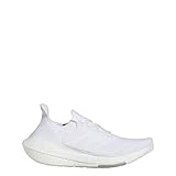 adidas Damen Ultraboost 21 Running Shoe, Cloud White/Cloud White/Grey, 39 1/3 EU