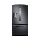 Samsung RF23R62E3B1/EG French Door Kühlschrank, 178 cm, 630 ℓ, 204 ℓ Gefriervolumen, Twin Cooling Plus, Premium Black Steel