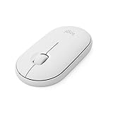 Logitech Pebble i345 Wireless Bluetooth Mouse for iPad - Off White