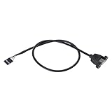KEXIAO USB-2.0-Buchse auf 5-polige USB-Header-Motherboard-Kabel für Frontplattenanschluss und Datenübertragung