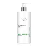 Apis Ultraschallgel - 500 ml - Mit hoch- und niedermolekularer Hyaluronsäure Für Sonophorese, Nadellose Mesotherapie & Ultraschallbehandlungen