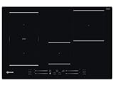 Bauknecht Induktions-Kochfeld BS 2677C AL / 77 cm/Flexi Zone/Booster/Automatik Funktionen/Timer/Schmelzstufe/Restwärmeanzeige