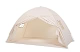 Sumbababy Kleinkindbett Zelt : Flaggen Indoor Boden Bett Kinder Zelt Playhouse - Portable & Foldable Twin Etagenbett Vorhänge - Große Größe Mädchen & Jungen Haus Schlafzimmer Schlafen Zelte